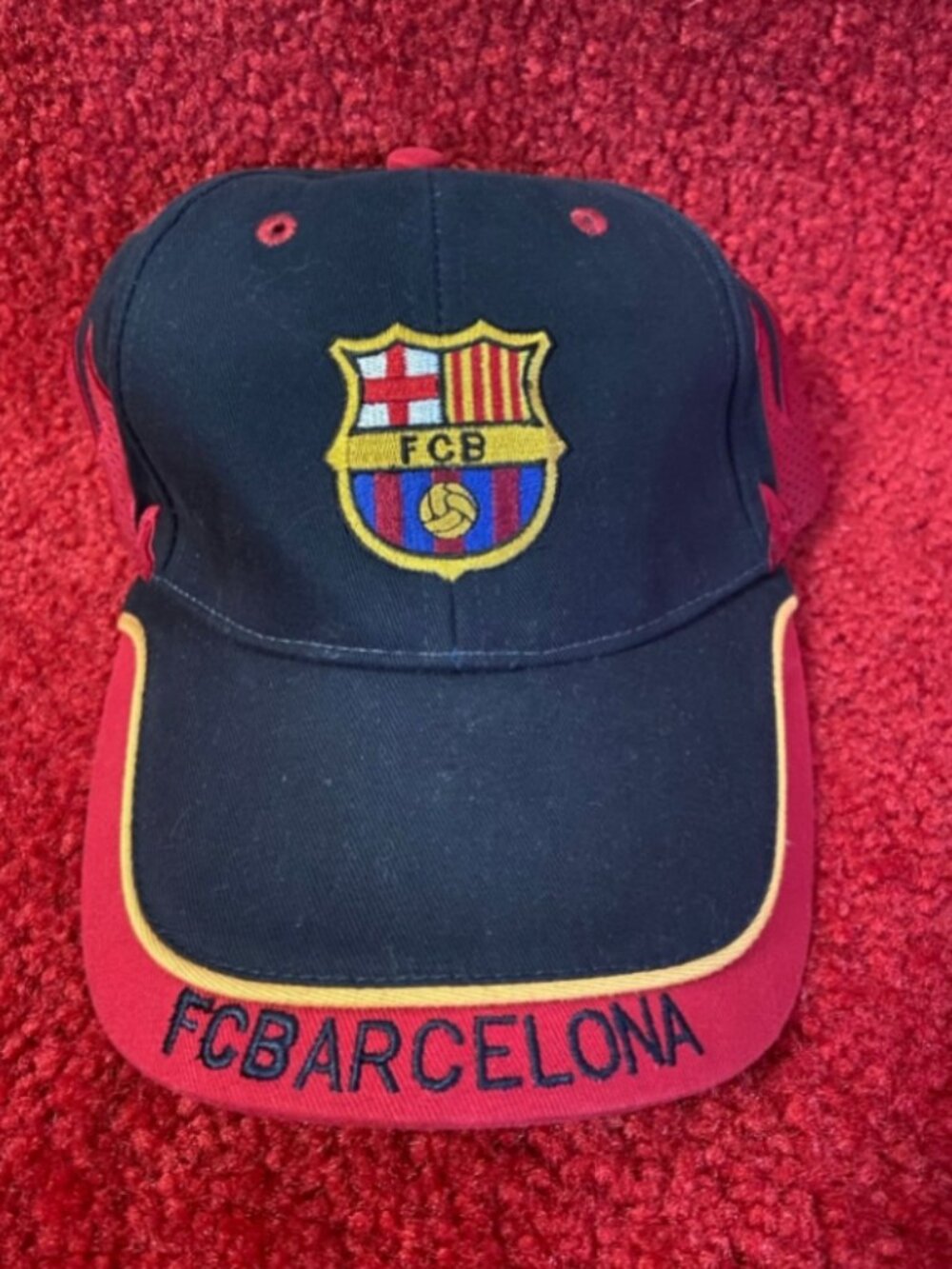 FC Barcelona Velcro Hat
